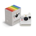 thumbnail image 1 of Cámara Polaroid Now blanca de tercera generación con flash incorporado, 1 of 2