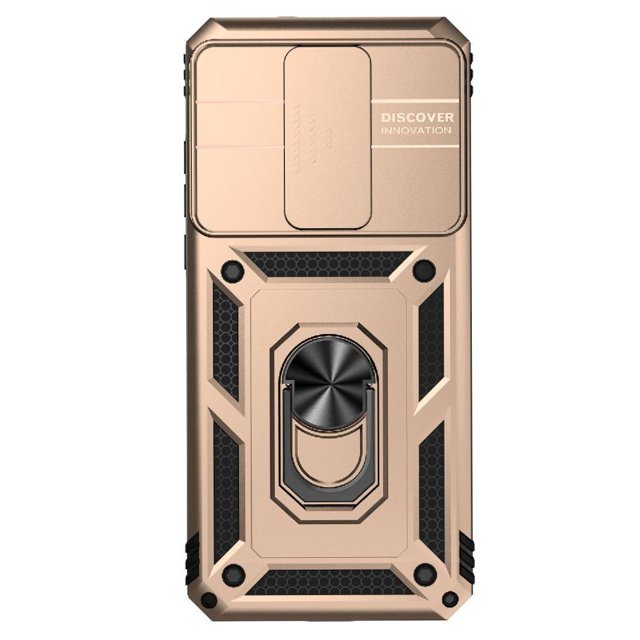 Estuche GANGXUN para Motorola Moto G Play 2021, soporte giratorio 360°, estilo mecánico y magnético