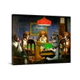 thumbnail image 5 of Dogs Playing Poker by Cassius Marcellus Coolidge Poker room Framed Wall Art Print, 5 of 5