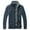 Blue, variant on Aueoeo Men's Cardigan Sweaters Knitted Stand Collar Regular Fitted Jacket Full Zip Fleece Lined Winter Warm Coat on Clearance