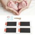 thumbnail image 4 of Baby Touch Ink Pad, Memory Keeping Infant Footprint  Quick Drying  For Pet Paw For Home Love Heart Five Star Accessories, 4 of 8