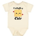 thumbnail image 3 of Inktastic Waffle Pun Im Waffle-y Cute Girls Baby Bodysuit, 3 of 5