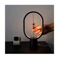 thumbnail image 2 of Lámpara con interruptor de bola magnética única, iluminación ambiental para decoración de oficina en casa, artesanía exquisita, lámpara de equilibrio con interruptor de aire de medio suministro de, 2 of 5
