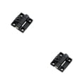 thumbnail image 2 of Transemion 1/2/3/5 Position Control Hinge Replacement Plastic Torques Hinges Lock Security Furniture Window Cabinet Free-Stop Damping Black 2PCS, 2 of 6