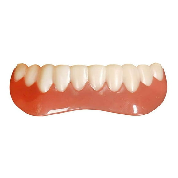 Dientes De Chapa Falsos Flexibles, Dientes Flexibles De Chapa Ultra Delgada De Silicona Color De Color A Prueba De Manchas Removible Para Dientes Torcidos Para Dientes Recaudados