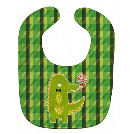 

Carolines Treasures BB6741BIB Alligator Love Baby Bib 10 x 13 multicolor