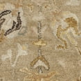 thumbnail image 5 of SAFAVIEH Antiquity Whitaker Floral Bordered Wool Runner Rug, Taupe/Beige, 2'3" x 10', 5 of 7