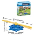 thumbnail image 3 of YWIYIUD 1 Set Portable Garden Rotating Sprinkler Toy Suitable for Adults and Teens Summer Outdoor Family Interactive Sprinkler Toy for Garden Backyard and Beach, 3 of 8