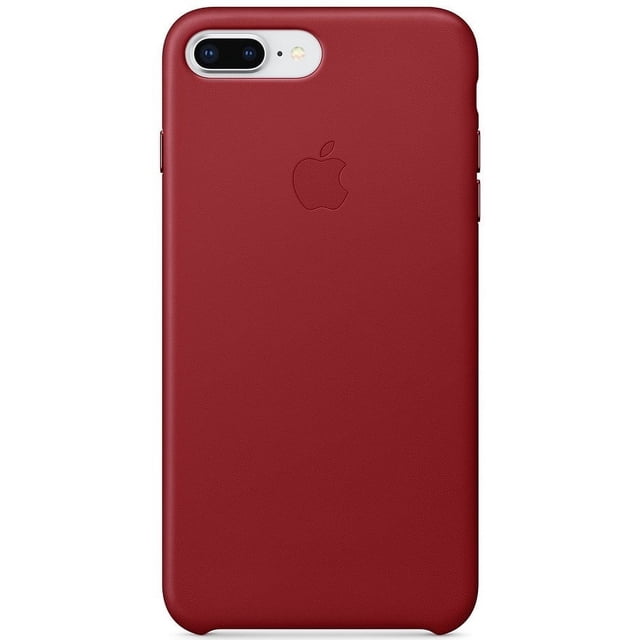 Apple Funda de Cuero para iPhone 8 Plus y iPhone 7 Plus - (Producto) Rojo