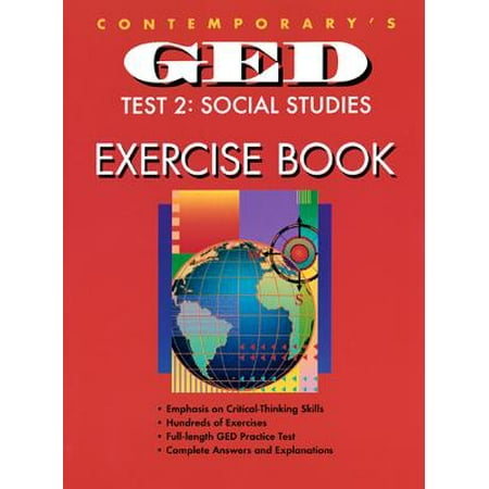 Ged Social Studies Exercise Book Walmart Com