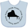 thumbnail image 3 of Inktastic Future Piano Player Boys or Girls Baby Bib, 3 of 4