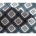 thumbnail image 4 of oneOone Viscose Chiffon Navy Blue Fabric Geometric Bandhani Craft Projects Decor Fabric Printed By The Yard 42 Inch Wide, 4 of 4