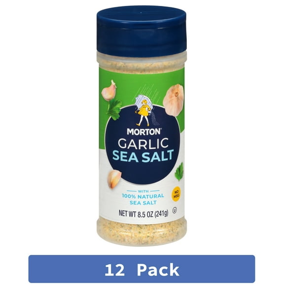 Morton‚Äôs Sea Salt & Garlic 8.5 oz (Pack of 12)