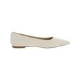 thumbnail image 2 of Sam Edelman Wanda Ivory Pointed Toe Slip On Fashion Ballet Flats Dress Shoes (IVORY, 9), 2 of 3