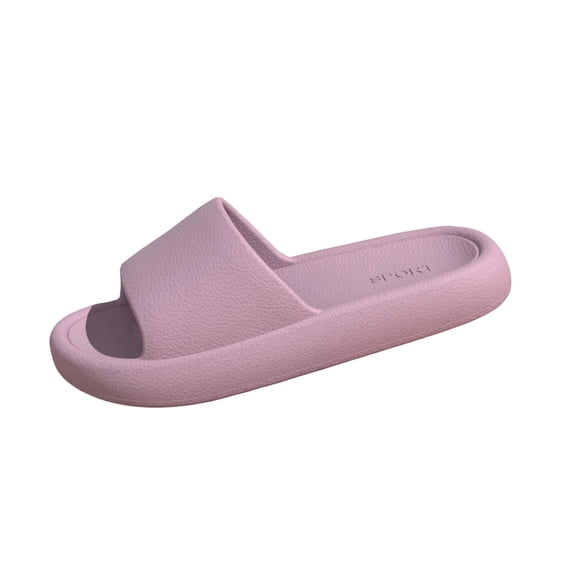 Womens Platform Slides - Lavender Cloud Foam Slides, Waterproof Cushioned Slippers for Women, Soft EVA Pool & House Sandals,Size 40