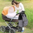 thumbnail image 6 of Daiia Purple Butterflies Large Capacity Baby Bag Waterproof Stylish Diaper Bag Mummy Backpack Adjustable Straps Diaper BagBaby Essentials Bag, 6 of 6