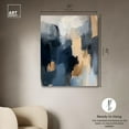 thumbnail image 5 of Navy Beige II Canvas Blue Abstracts by Art Remedy, Gallery Wrapped, 36 x 45, 5 of 7