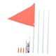 thumbnail image 1 of Sonducket Bike Safety Flag with Mounting Bracket with Pole Adjustable for Kids Cycling Ciclismo, 1 of 1