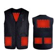 thumbnail image 1 of Chaleco con calefacción eléctrica para hombres, mujeres, fuente de alimentación USB, ligero TFixol Chaleco calefactor, 1 of 7