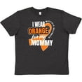 thumbnail image 3 of Inktastic I Wear Orange for My Mommy Multiple Sclerosis Awareness Youth T-Shirt, 3 of 5