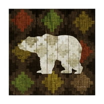 Trademark Fine Art 'Southwest Lodge Bear' Canvas Art by Michael Mullan