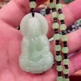 thumbnail image 3 of Fashion Guanyin Maitreya Buddha Pendant Necklace, Buddhist Style, Gift Ready, Unisex, Boho Long Sweater Chain for Women, 3 of 4