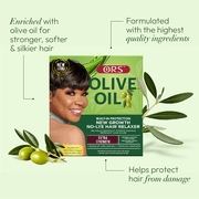 ORS Built-In Protection No Lye Hair Relaxer Systems Extra Strength, Coarse, Unisex, Adult