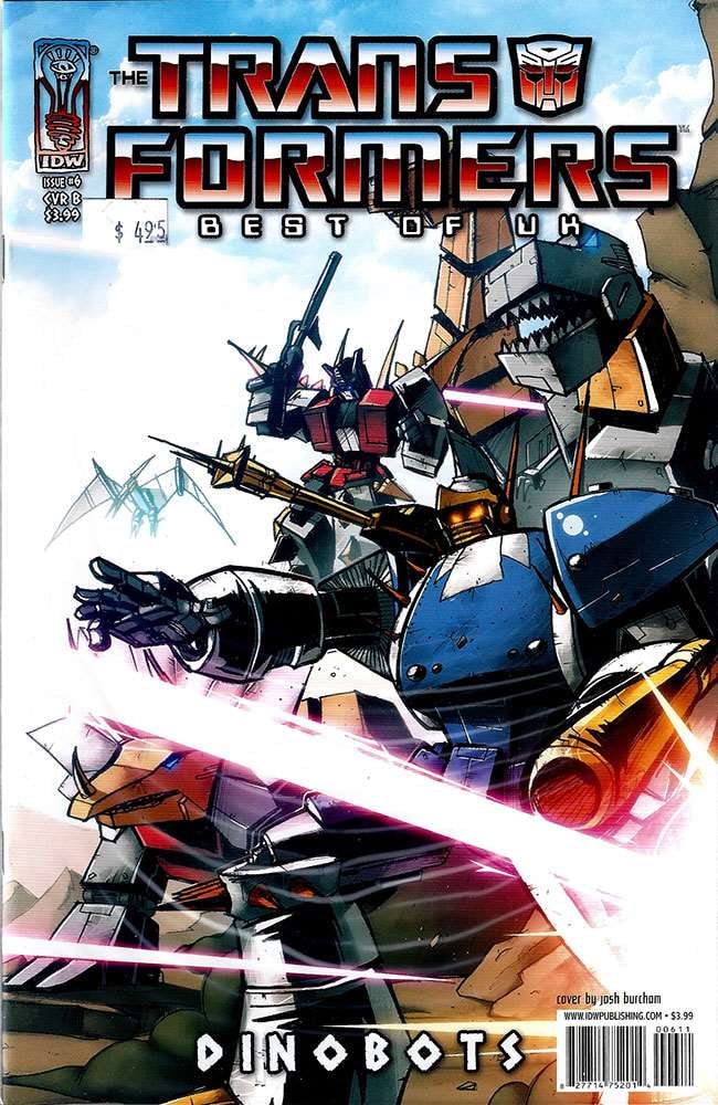 Transformers, The Best of UK Dinobots 6B VF ; IDW Comic Book