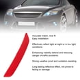 thumbnail image 4 of Rear Bumper Reflector for  MK4 2007-2014, Anti Scratch Car Rear Bumper Reflector Strip Cover, Safe Driving Enhancing Visibility Behind, Red, 4 of 7