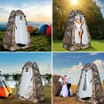 Toyoso Lightweight Pop-up Shower Tent, Portable Outdoor Bathroom ...