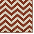 thumbnail image 3 of Claremont Chevron Terracotta Rug, Multiple Sizes, 3 of 6