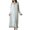 White, variant on Women's Princess Nightgown See Through Ruffle Comfy Breathable Pjs Vintage Pajamas Cute Oversized White Large