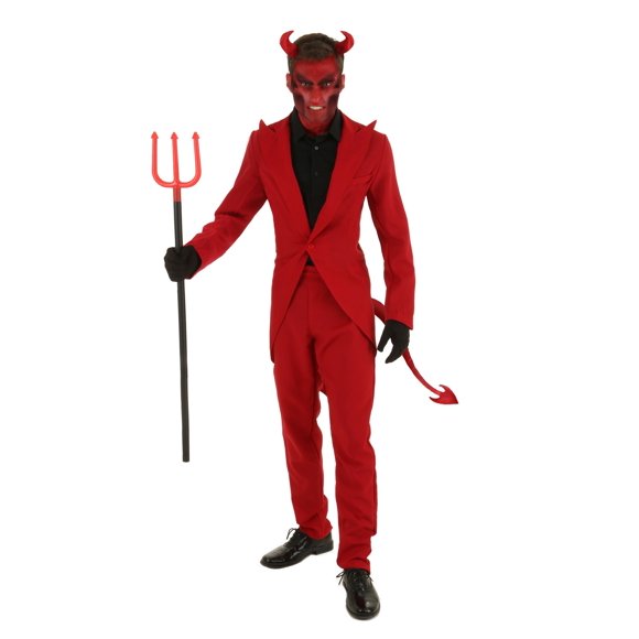 Adult Red Suit Devil Costume