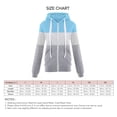 thumbnail image 5 of Sudadera con capucha para mujer, Top informal, sudadera con cordón de varios colores, fibra de poliéster para otoño, 5 of 5