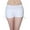 White, variant on Women Low Waist Solid Color Side Strap Swim Trunks