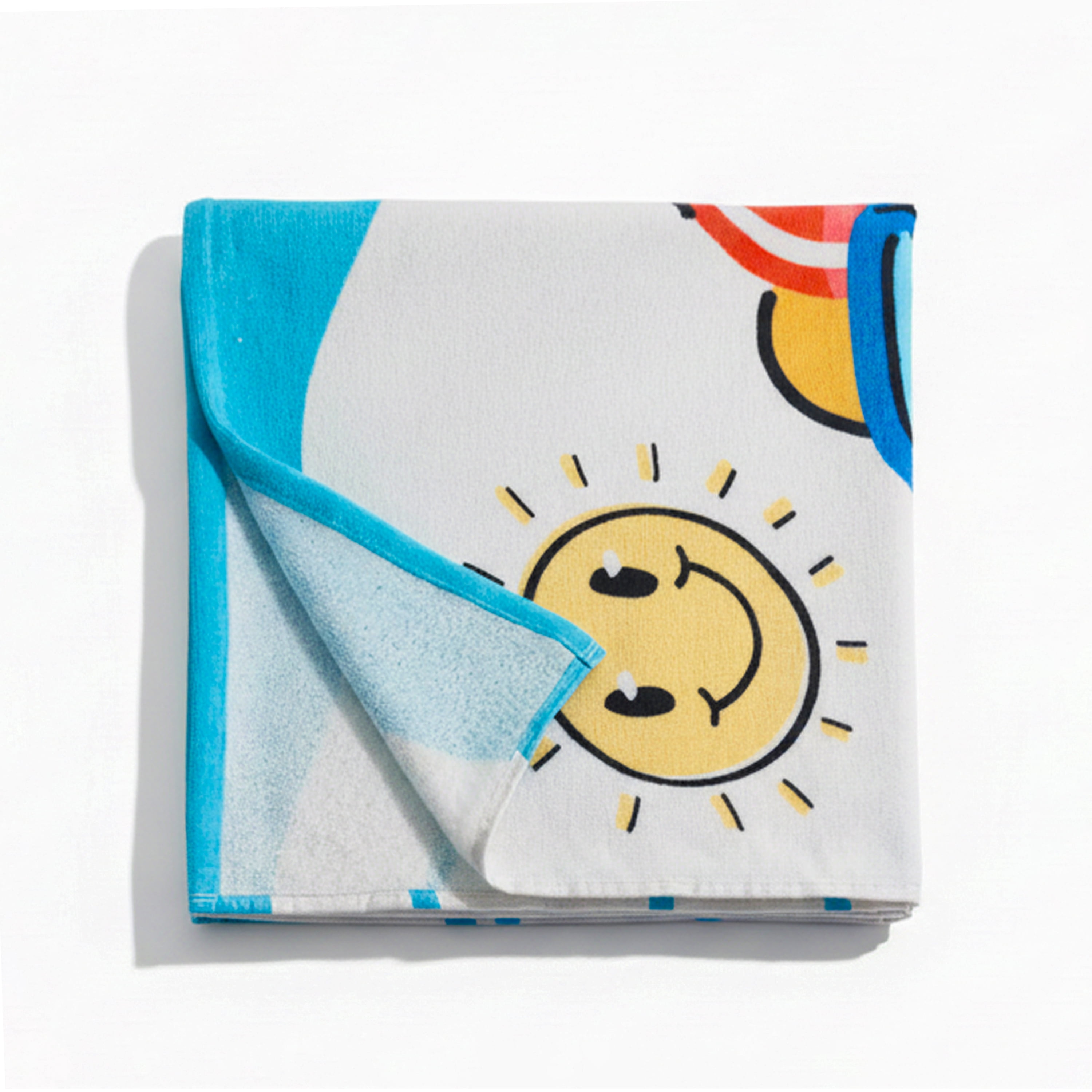 Mainstays Kids Cotton Blend Beach Towel, 30 x 60 inches, Sup