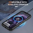 thumbnail image 5 of KOMI for Google Pixel 8a Case with 1 Screen Protector, Built-in Slide Camera Cover, Military Grade Drop Protection, Heavy Duty Rugged Shockproof Protective Phone Cover, Black, 5 of 5