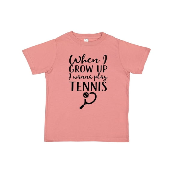 Inktastic Future Tennis Player Boys or Girls Toddler T-Shirt