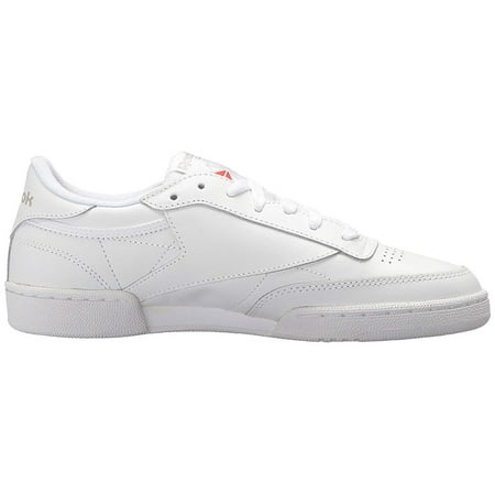 Reebok Club C 85 BS7685 Women's White/Gray/Gum Leather Sneaker Shoes FNK474 (5)