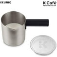 thumbnail image 2 of Keurig Works Non-Dairy Milk, Hot and Cold Frothing, Compatible K-Café Coffee Makers Only, Charcoal Frother, 2 of 5