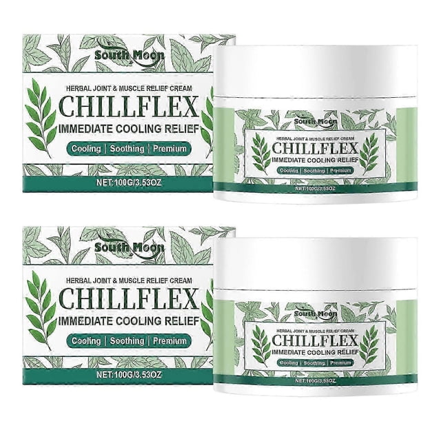 1-3pcs Menthol Joint & Muscle Relief Massage Cream Chillflex Herbal Soothing Cream for Joints and Muscles Discomforts - HF 26s