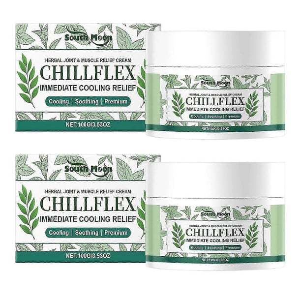 1-3pcs Menthol Joint & Muscle Relief Massage Cream Chillflex Herbal Soothing Cream for Joints and Muscles Discomforts - HF 26s