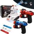 thumbnail image 2 of Set de pistolas láser VATOS para 2 jugadores con proyector para niños mayores de 3 años, 2 of 8