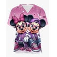 thumbnail image 2 of Las mejores camisetas de Minnie Mouse para mujer de 2024, camisetas de Disney, camisetas con bolsillos, camisetas de hospital, uniformes de enfermera de verano, ropa para mujer, camisetas de Mickey, 2 of 4
