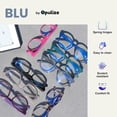 thumbnail image 4 of OPULIZE Unisex's Blue Light Reading Glasses 2 Pack, 4 of 6