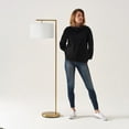 thumbnail image 2 of Brightech Montage Modern 60" LED Floor Lamp with Pleated White Shade, 2 of 5