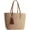 Khaki, variant on Straw Bags For Women | M Size Travel Straw Totes Bag Woven Summer Handmade Shoulder Bag Handbag