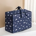 thumbnail image 3 of FNYOXU Closet Storage,Clothing Storage Bags with Handle and Zipper, Travel Moving Bags for Small Clothes Throw Pillows Quilts, Oxford Fabric, 3 of 5