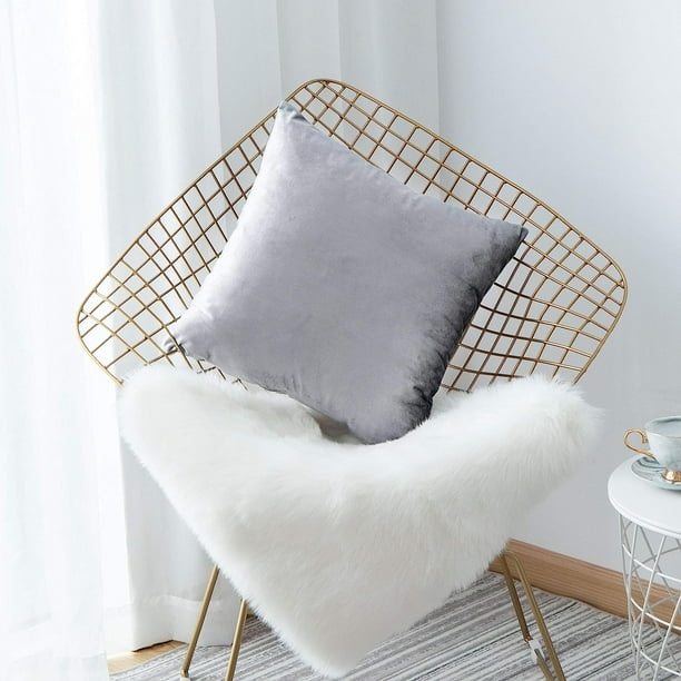 Brilliant 26x26 Pillow Covers Euro Sham Large Cushion Cover Solid