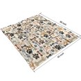 thumbnail image 4 of Paw Prints and Bones Blanket,Comfortable Soft Flannel Throw Blanket,All Season,Warm Lightweight Blankets for Sofa Bed Couch Living Room Chair,50"x60"(130x150cm), 4 of 4